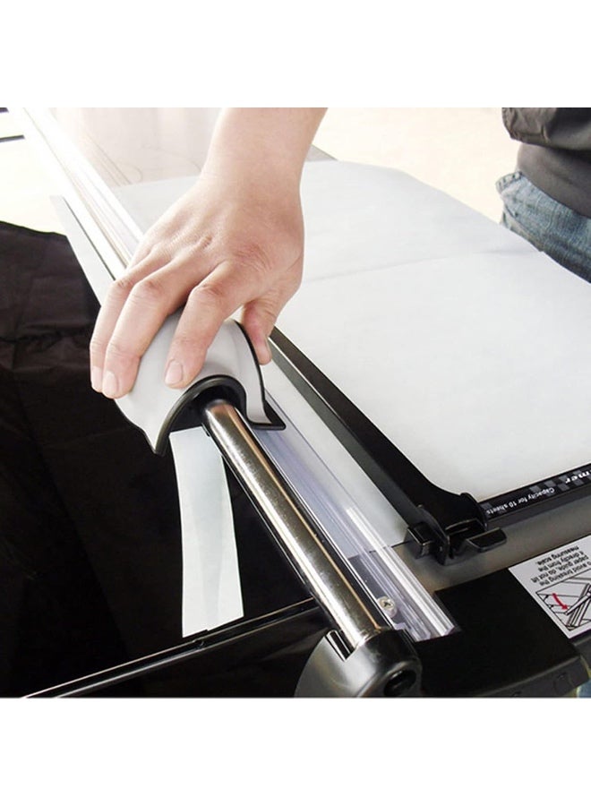 Paper Trimmer Table, Rotary Paper Trimmer and Cutter, with Heavy Duty Floor Stand and Scale Ruler, 10 Sheet Capacity, for Photo Paper, Film, Office Paper, PVC - Image 3